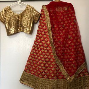 Brand New Net lehenga choli